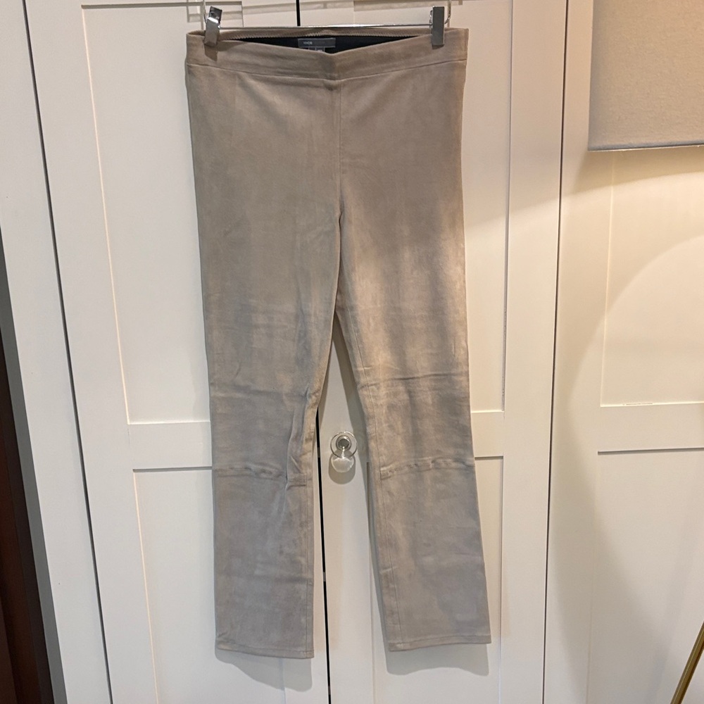 Vince Tan Suede Pants